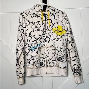 Volcom zip up hoodie sweatshirt women’s medium